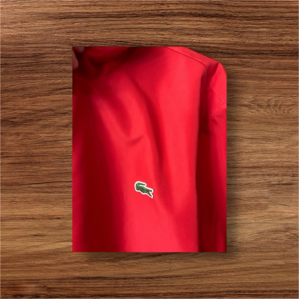 Red Lacoste 3x Men Jacket - image 5